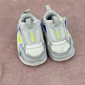 Nike Air Max Excee TD Baby Sneakers White Grey Volt Blue CW1629-004 Size 3C‎